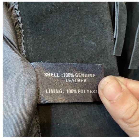 NWT! Cheeta Print Fringe Suede Jacket Women's Large Retail $188.00 - Picture 13 of 14